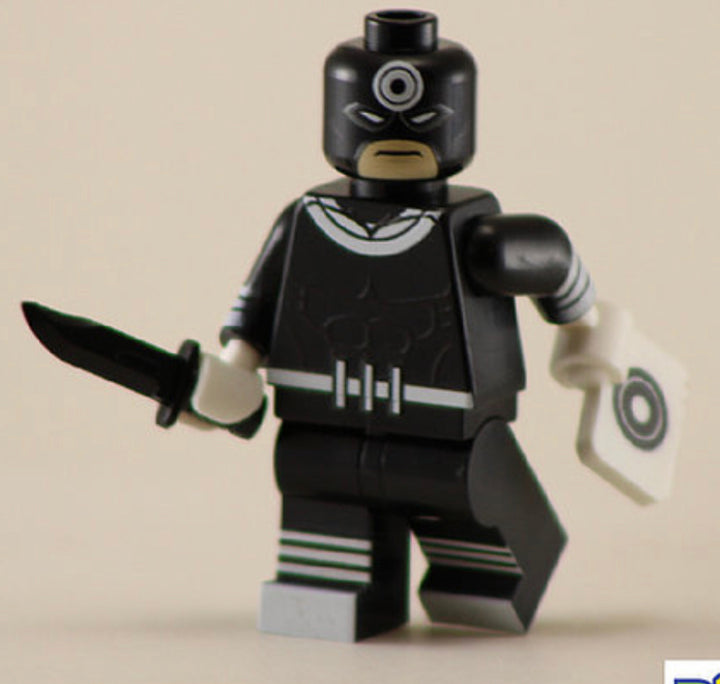 Bullseye Custom Printed Minifigure Custom minifigure BigKidBrix   