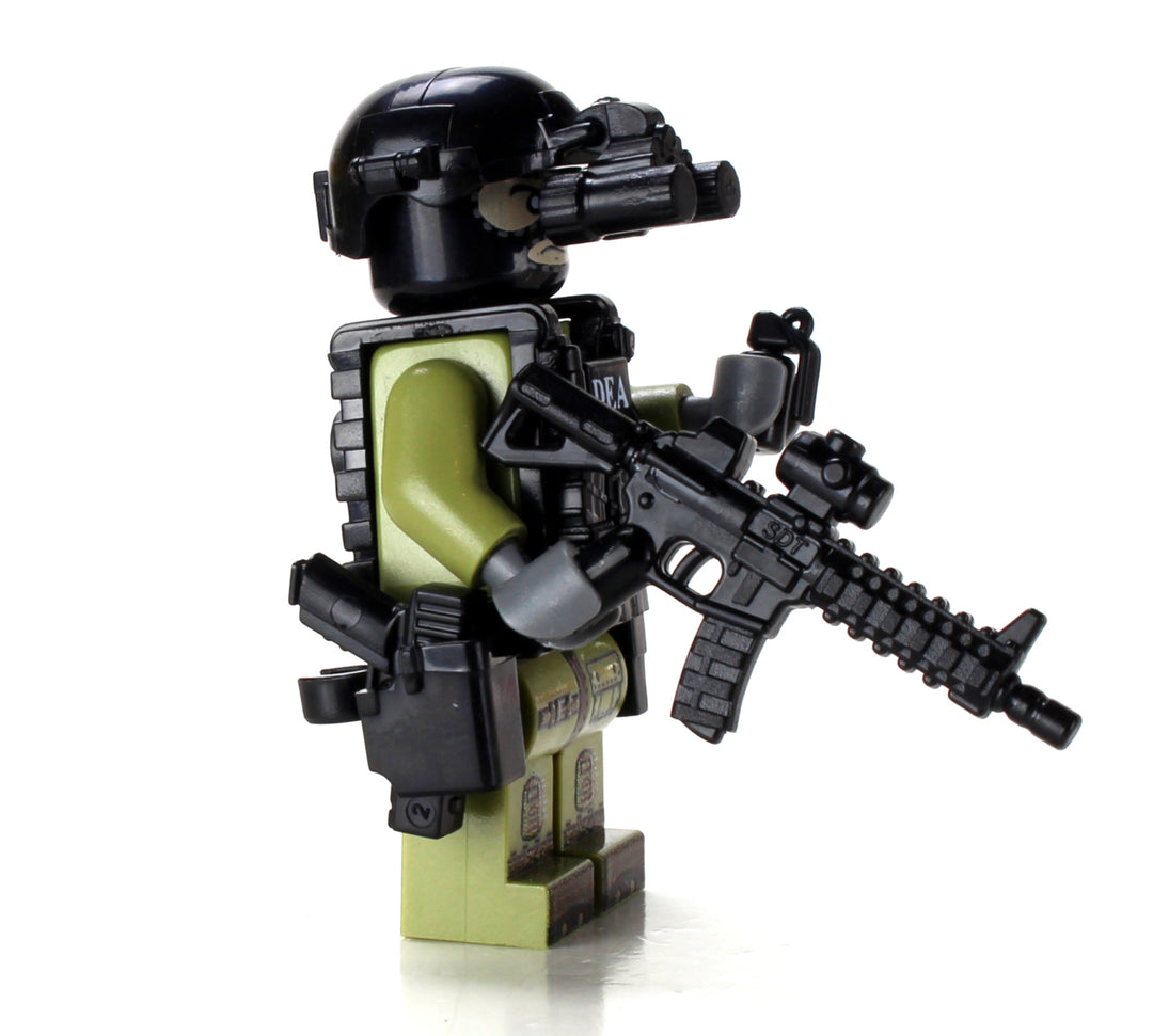 Modern Brick Warfare FBI Swat Team Police Squad Custom Minifigure