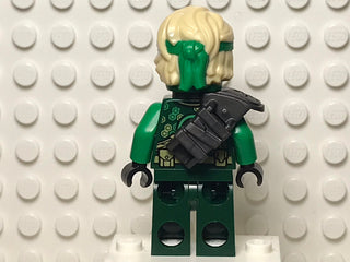 Lloyd,The Island, Mask & Hair with Bandana, Armor Shoulder Pad, njo682 Minifigure LEGO®   