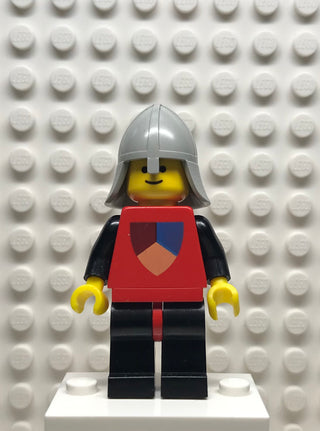 Classic Knights Tournament Knight Red, Black Legs with Red Hips, cas230 Minifigure LEGO®   