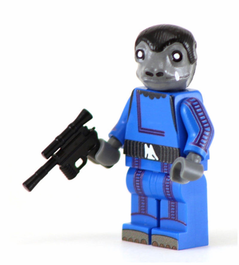 SNAGGLETOOTH Blue Version Custom Printed & Inspired Lego Star Wars Minifigure
