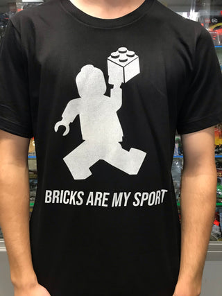 Bricks Are My Sport Black Premium T-shirt T-Shirt Atlanta Brick Co   