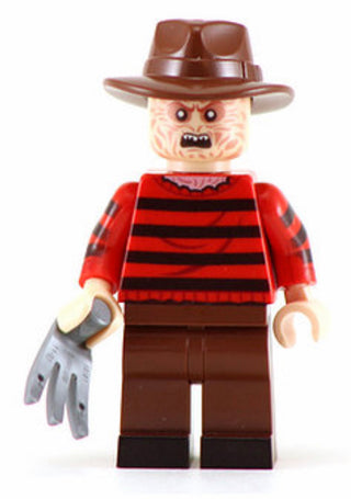 Freddy Krueger Horror Movie Custom Printed Custom minifigure BigKidBrix   