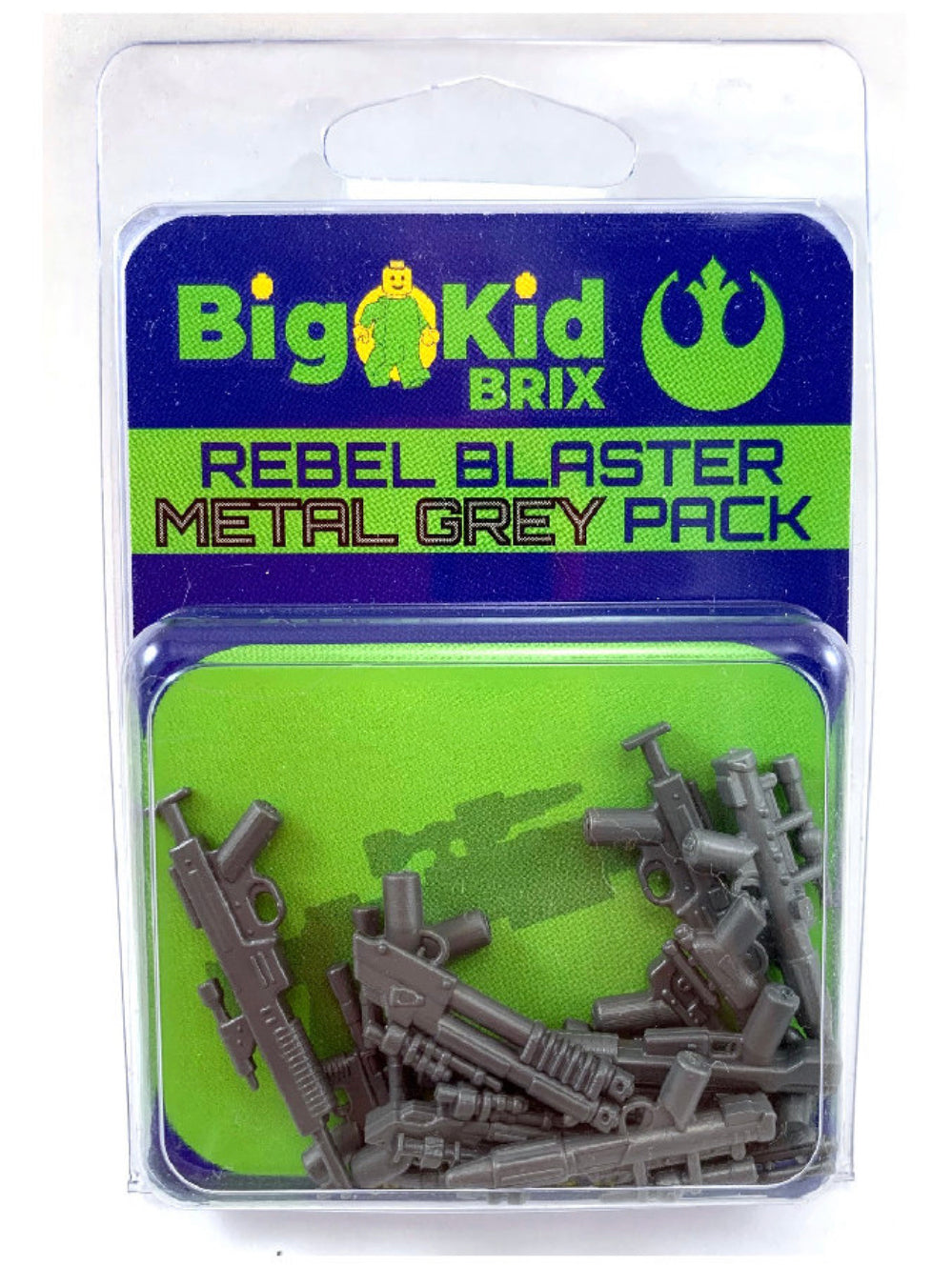 Rebel Blaster Metal Grey Pack Custom, Accessory BigKidBrix   