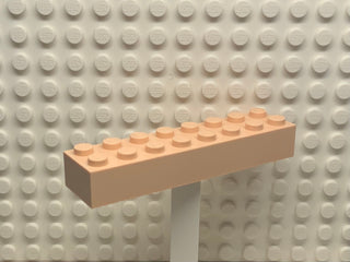 2x8 Brick, Lego® Part Number 3007 Light Nougat Part LEGO®   