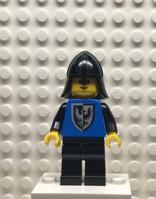 Black Falcon, Black Legs, Black Neck-Protector, Shield Bottom Round, cas101a Minifigure LEGO®   