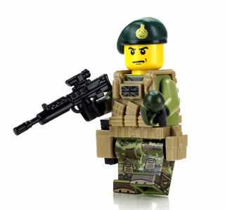 British Royal Marines Commando Custom Minifigure Custom minifigure Battle Brick   
