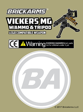 BRICKARMS Vickers MG Custom Weapon Brickarms   