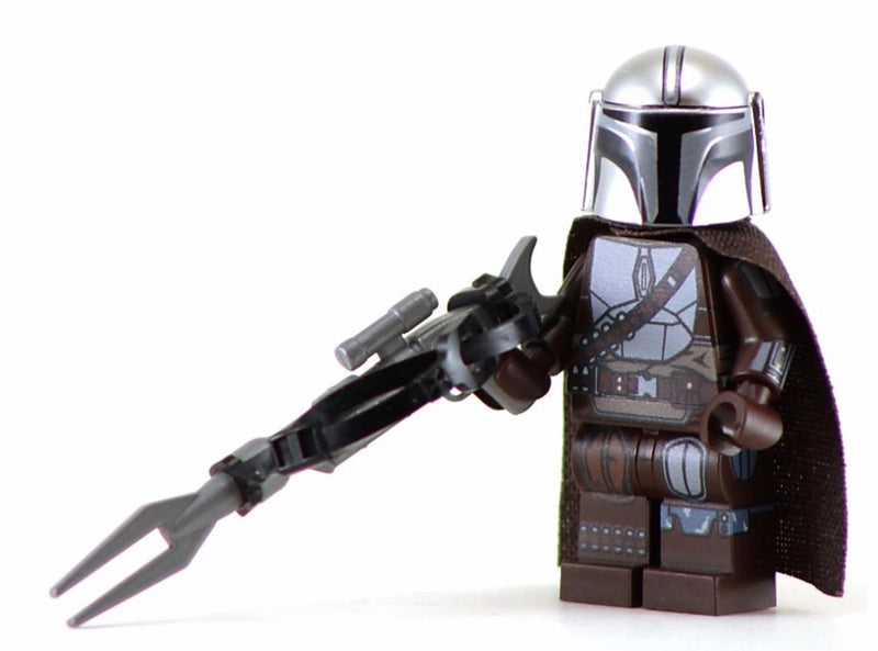 Mandalorian Custom Printed & Inspired Lego Star Wars Minifigure