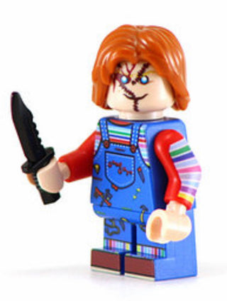 Chucky Horror Movie Custom Printed Custom minifigure BigKidBrix   
