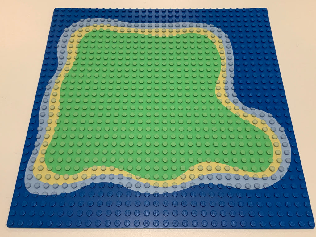 Lego island online baseplate