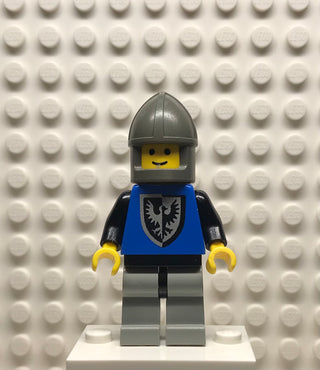 Black Falcon, Light Gray Legs with Black Hips, Dark Gray Chin-Guard, cas102 Minifigure LEGO®   