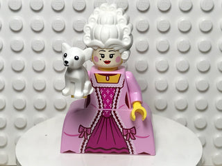 Rococo Aristocrat, col24-10 Minifigure LEGO® Complete with stand and accessories  