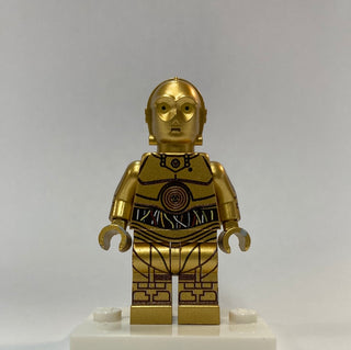 Protocol Droid Limited Edition Metallic Gold Custom Printed & Inspired Lego Star Wars Minifigure Custom minifigure BigKidBrix   