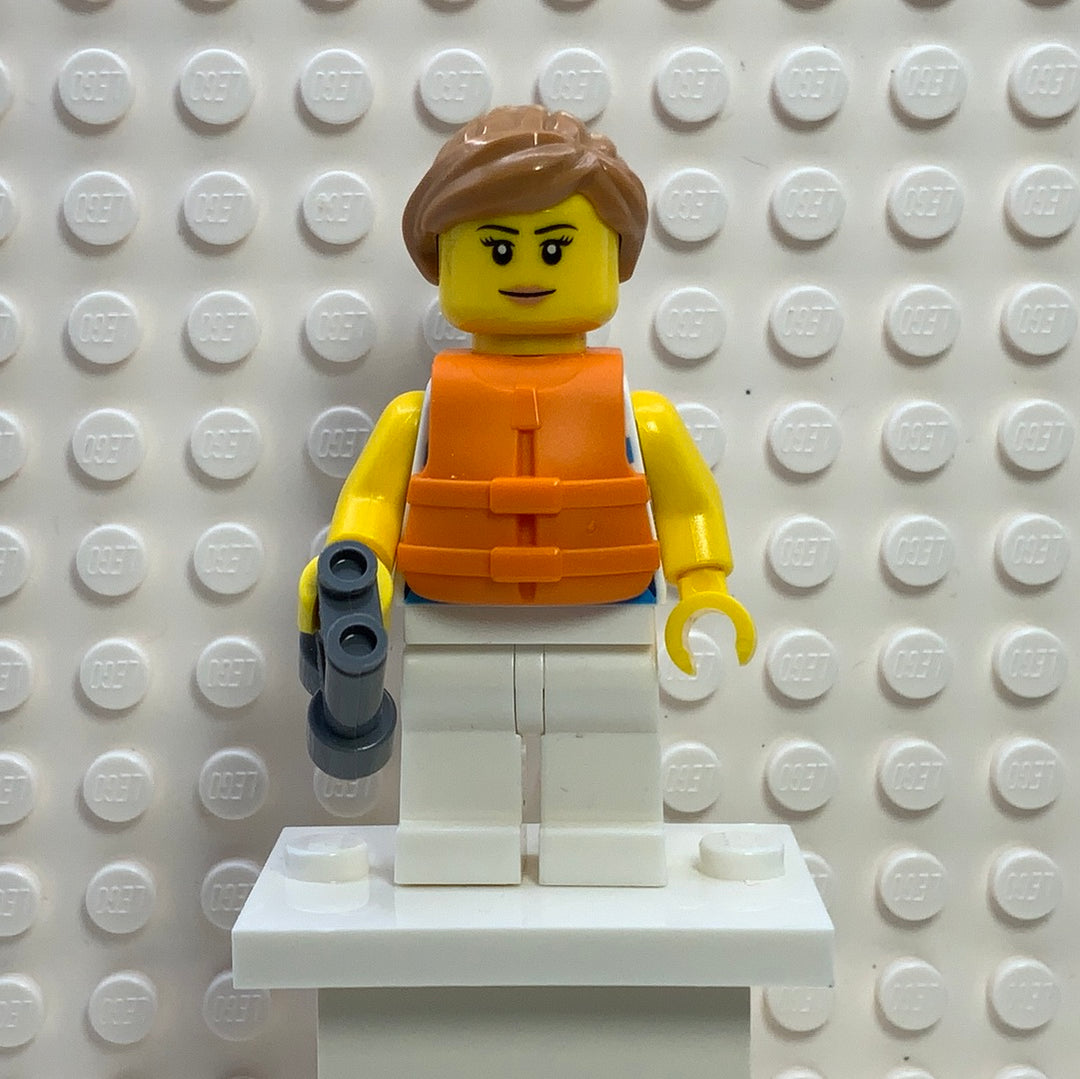 Lego Ideas Sailor Female with Life Jacket