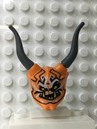 LEGO® Ninjago Oni Masks Accessories LEGO® Orange (Mask of Deception)  