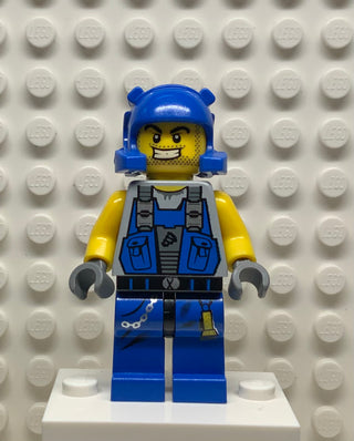 Power Miner - Beard Stubble Guy, pm006 Minifigure LEGO®   