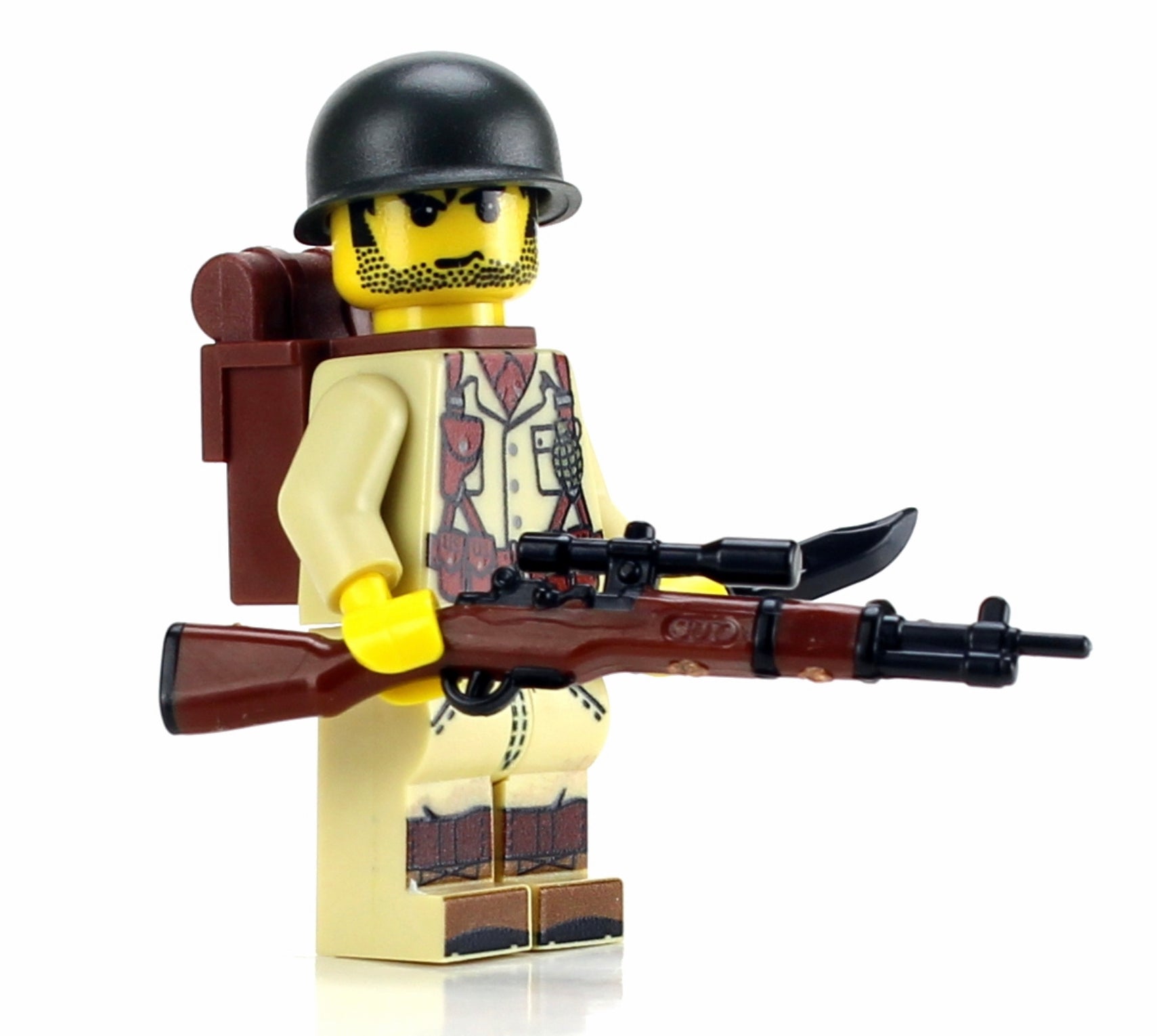 57mm M1 WW2 US AT-Gun made with real LEGO® bricks