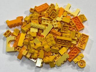 Brand New, Unused Bulk Basic LEGO® Pieces by color Bulk LEGO® Shades of Yellow - 4ozs  