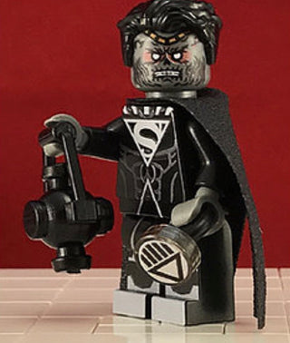 SUPERMAN Black Lantern 2nd Gen Custom Printed & Inspired Lego DC Minifigure Custom minifigure BigKidBrix   