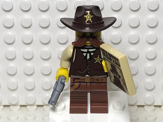 Sheriff, col13-2 Minifigure LEGO® Complete with stand and accessories  