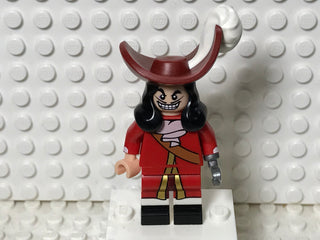 Captain Hook, coldis-16 Minifigure LEGO® Minifigure only, no stand or accessories  
