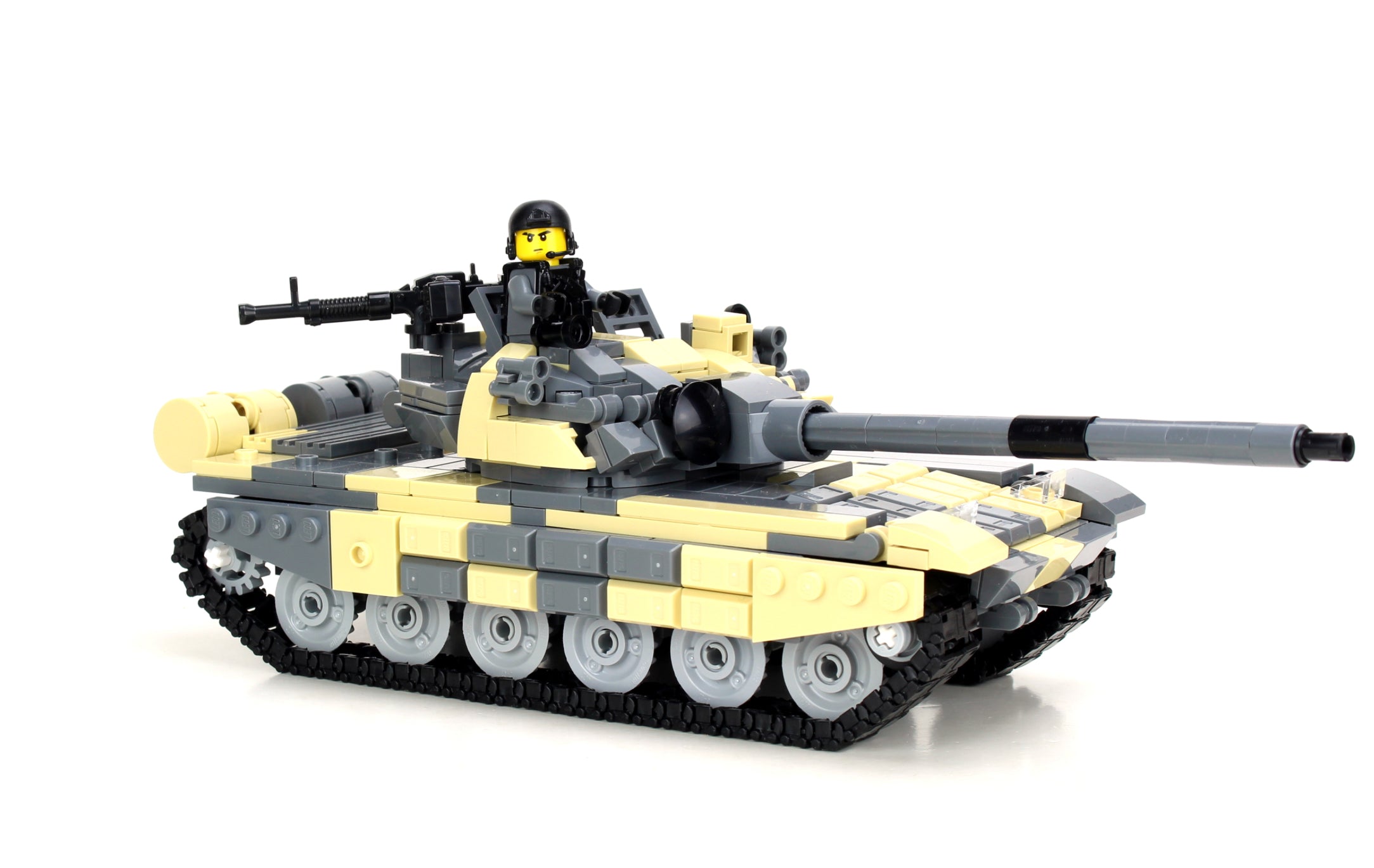 Russian Flag with Lego Tank · Creative Fabrica