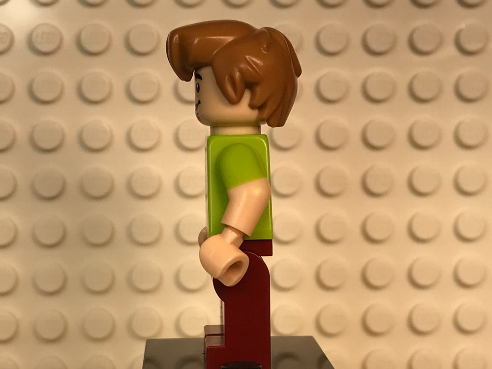 Shaggy Rogers - Seaweed and Starfish Shirt, scd012, Scooby-Doo Minifigure LEGO®   