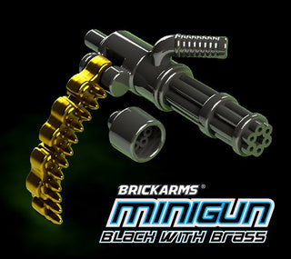 BRICKARMS Minigun w/Ammo Custom Weapon Brickarms   
