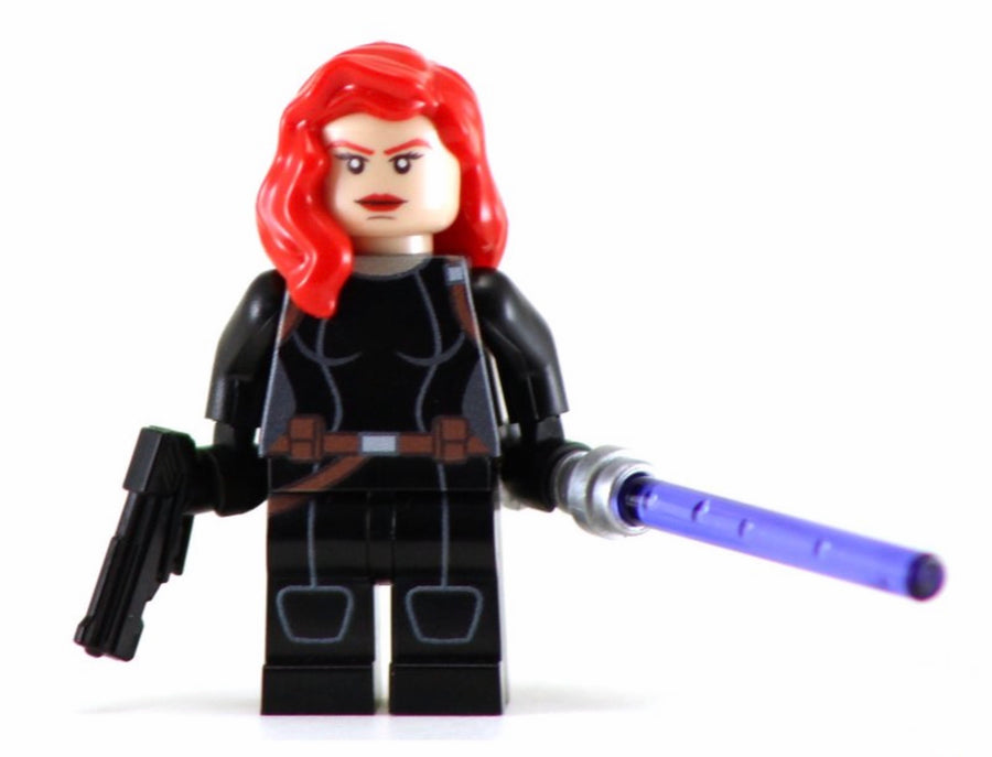 Mara Jade Skywalker Custom Printed & Inspired Star Wars Lego Minifigure Custom minifigure BigKidBrix   