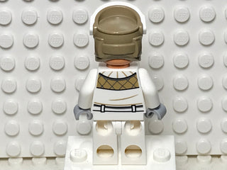 Hoth Rebel Trooper, White Uniform, Dark Tan Helmet, Female, sw1188 Minifigure LEGO®   
