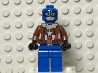 Pilot Captain America, sh374 Minifigure LEGO®   