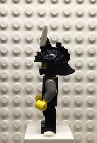 Knights Kingdom I, Gilbert the Bad, Black Dragon Helmet, Horns, cas043 Minifigure LEGO®   