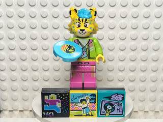 DJ Cheetah, vidbm01-4 Minifigure LEGO® Complete with stand and accessories  
