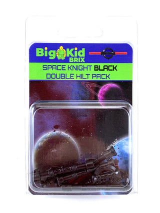 Space Knight Black Double Hilt Pack Custom, Accessory BigKidBrix   