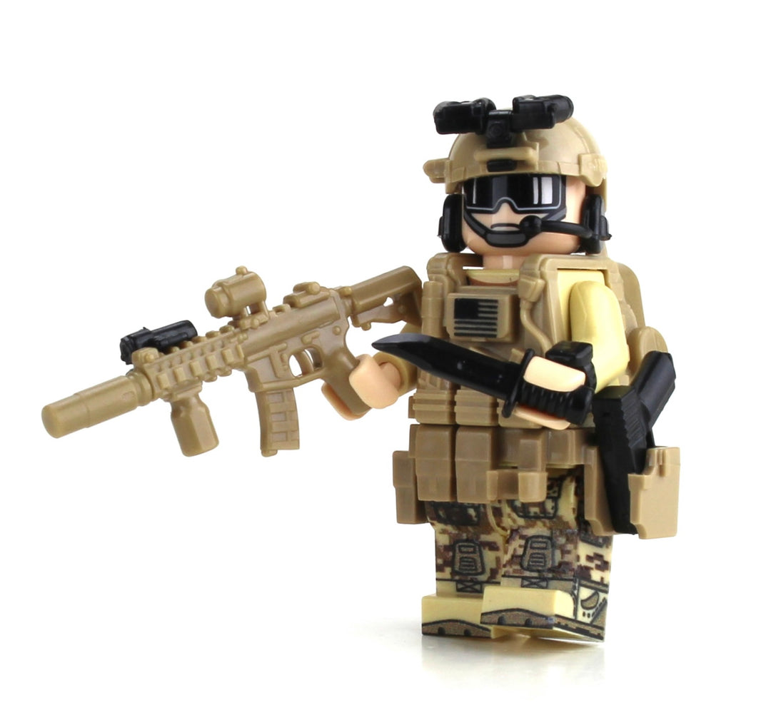 Modern Brick Warfare FBI Swat Team Police Squad Custom Minifigure
