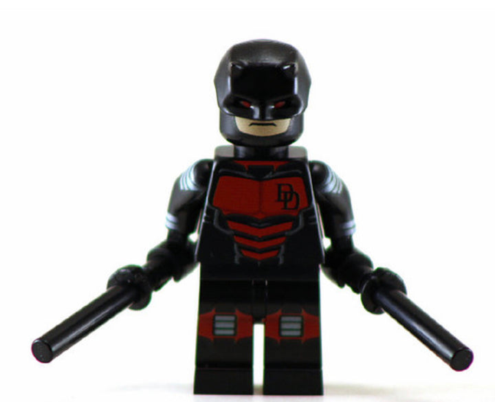 Daredevil Armored Custom Printed Minifigure