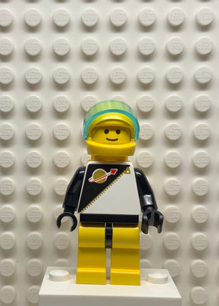 Futuron - Black/Yellow with Yellow Helmet, sp057 Minifigure LEGO®   