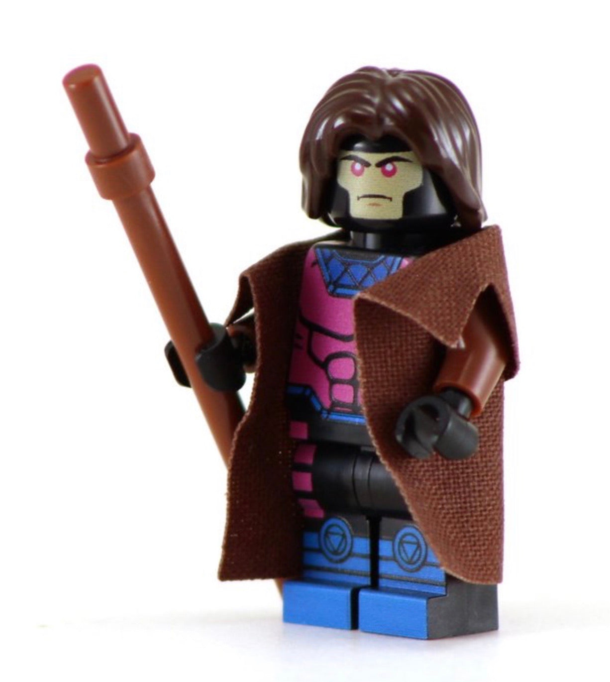 GAMBIT Custom Printed Marvel Xmen Lego Minifigure! Atlanta Brick Co
