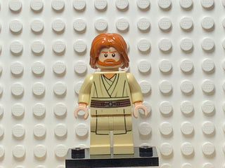 Obi-Wan Kenobi (Mid-Length Tousled with Center Part Hair) sw0489 Minifigure LEGO®   
