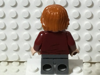Ron Weasley - Dark Red Sweater, Dark Bluish Gray Medium Legs, hp180 Minifigure LEGO®   