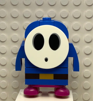 Blue Shy Guy, char05-5 Minifigure LEGO® Minifigure only, no stand or accessories  