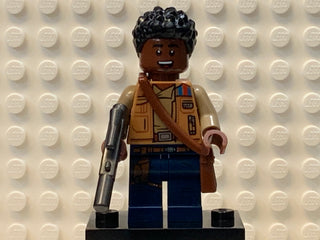 Finn - Medium Nougat Jacket, Dark Blue Legs with Holster, sw1066 Minifigure LEGO®   