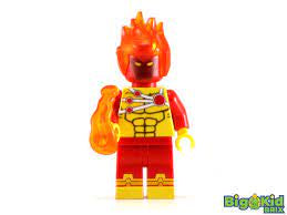 Firestorm New 52 Custom Printed & Inspired Lego DC Minifigure Custom minifigure BigKidBrix   