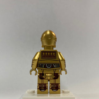 Protocol Droid Limited Edition Metallic Gold Custom Printed & Inspired Lego Star Wars Minifigure Custom minifigure BigKidBrix   