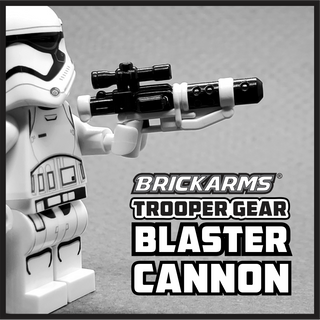 Brickarms Trooper Gear Blaster Cannon Custom Weapon Accessories Brickarms   