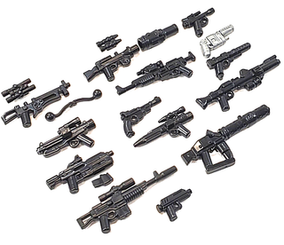 BrickArms Blaster Revolution Custom Weapons Pack Accessories Brickarms   