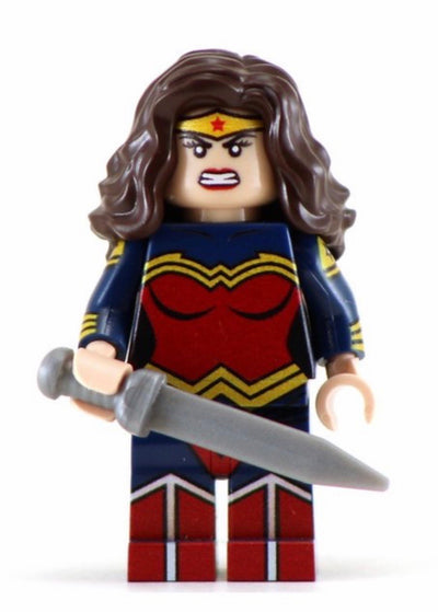 WONDER WOMAN Custom Printed DC Lego Minifigure!