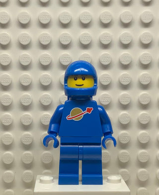 Classic Space-Blue with Air Tanks and Motorcycle Helmet, Brown Eyebrows (Reissue), sp004new2 Minifigure LEGO®   