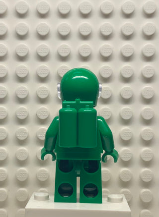 Classic Space-Green with Air Tanks and Motorcycle Helmet (Yve), idea008 Minifigure LEGO®   